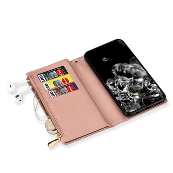 Sclipici Caz Din Piele Pentru Xiaomi Redmi Nota 8 Pro Nota 10 9 Pro Max K30 Pro Magnetic Portofel Caz De Telefon Pentru Xiaomi 10 9 Flip Cazuri