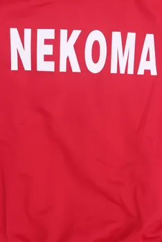 Haikyuu Nekoma Mare Sacou+Pantaloni De Uniformă Tetsurou Kuroo Kozume Kenma Cosplay Costum Stabilit Echipa De Volei Sport De Culoare Roșie Uniformă