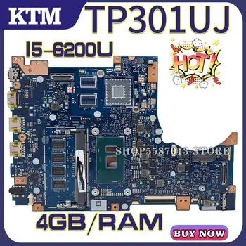 Q303U pentru ASUS Q303UA TP301UJ T301U laptop placa de baza TP301U placa de baza de test OK I5-6200U cpu 4GB-RAM