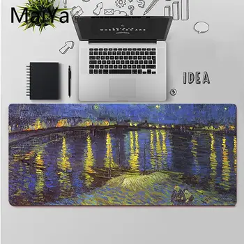 Maiya Arta Lui Van Gogh Pictura Personalizate, Mousepad Calculator Laptop Anime Mouse-Ul Mat Transport Gratuit Mari Mouse Pad Tastaturi Mat