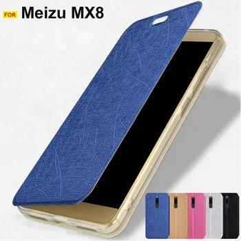 Pentru Meizu X8 caz Ultra subțire stand din piele de caz pentru Meizu X8 acoperi Meizu M6T caz flip pentru Meizu M6 Notă M6S Nota 9 15 16XS caz