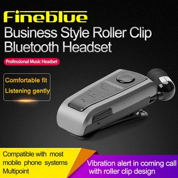 Original Fineblue F910 Căști Fără Fir Bluetooth V4.0 Set De Căști In-Ear Alertă Vibrare Purta Clip Hands Free Casti Pentru Telefoane