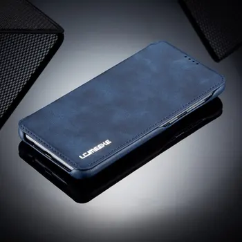 LLZ.COQUE Portofel Caz de Telefon pentru Samsung A51 A71 A20e A30 A40 Titularul Cardului de Flip Magnetic Acoperire din Piele pentru Galaxy A20 A50 A70 Capa