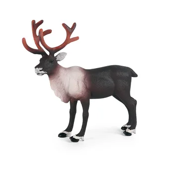 Simulare Model Animal Solid Elan Mascul Rosu Cerb, Ren, Cerb Sălbatic Jucărie De Crăciun Ornamente De Colectare Jucarii Copii Cadouri