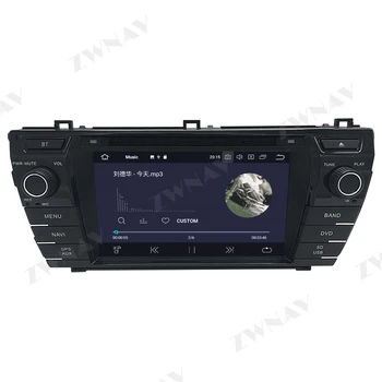 PX6 4+64GB, Android 10.0 Mașină Player Multimedia Pentru Toyota corolla 2013-2016 auto GPS Navi Radio navi stereo ecran Tactil unitatea de cap