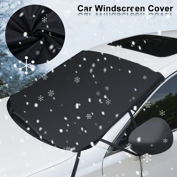 Iarna Parbriz Auto Oglinda Scutul Anti-Îngheț, Gheață, Zăpadă, Soare UV Praf Ecran Protector