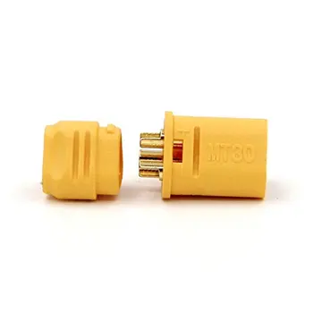 10pairs ADUNE Adune MT30 Conector de 2mm 3-pini Conector Motor Bullet Plug pentru RC ESC Acumulator Lipo