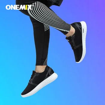 ONEMIX Noi Bărbați Pantofi de Jogging Vara Adidas Moale Respirabil ochiurilor de Plasă de Femei Ușoare de Mers pe jos Adidași De Funcționare în aer liber Pantofi