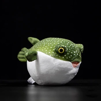 Viața Reală Pufferfish Jucărie De Pluș Realiste De Animale Marine Puffers De Pluș Jucarii Moale Pesti De Acvariu Păpuși Cadouri Pentru Copii