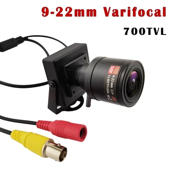 NEOCoolcam Home Video CCTV aparat de Fotografiat 9-22mm Reglabil Obiectiv Varifocal Mini de Securitate, Camere de Supraveghere 700TVL CMOS Corp Metalic