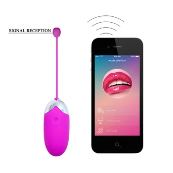 Bluetooth fără Fir Control de la Distanță APP Vibratoare Ou Puternic Vibratoare Jucarii Sexuale pentru Femei G-Spot Stimulator Clitoris Sex Produsele
