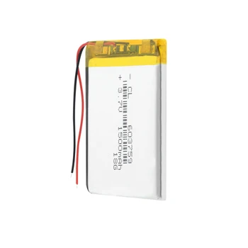 1/2/4x 3.7 V 603759 1500mAh Baterie de Litiu Reîncărcabilă 59x37x6m Li-ion Lipolymer Bateria Pentru GPS, Telefon Mobil, Tableta Power Bank