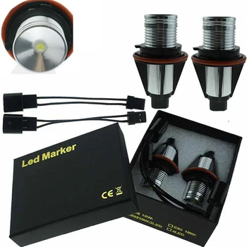 2 buc LED-uri faruri Angel Eyes 5W led marker Auto Lampă becuri 12V proiector lentilă Pentru BMW E39 E53 E60 E61 E63 E64 E65 E66 E83 E87