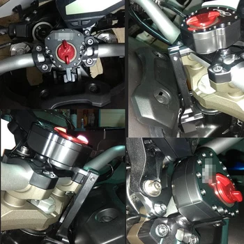 Aluminiu Motocicleta Amortizor de Direcție Pentru Yamaha MT-09 FZ09 MT FZ 09 MT09-2018 Stabilizator Amortizor Suport de Sprijin Kit de Montare