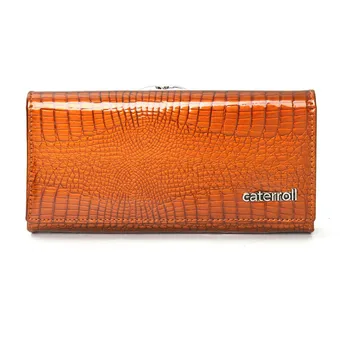 Piele naturala pentru femei portofele brand de lux doamnelor pungă de ambreiaj aligator model portofel timp real pungă de piele