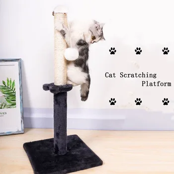 Creative Amuzant Pisica Jucării Durabile Sisal Pisica Zgarieturi Platforma Cat Cadru De Alpinism Pisica Kitty Sărituri Platforma Post Pisica Dotari