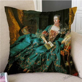 Curtea Regală De Lux Decorative Canapea Pernă Caz Francois Boucher Stil Rococo Venus Pictură În Ulei Lenjerie De Pat Din Bumbac Pernă Acoperă