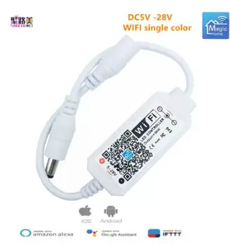Magic Home DC5V 12V 24V Bluetooth Wireless WiFi Controler RGB/RGBW IR RF Controler cu LED-uri 5050 pentru WS2811 WS2812B Pixel benzi cu led-uri