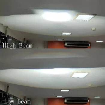 Bedehon 2 BUC 2.5 Inch Pierderi Instala Bi LED Proiector Lentilă 12V 3A 36W 6000K 5500LM Lentilă de Sticlă Reflector Extern