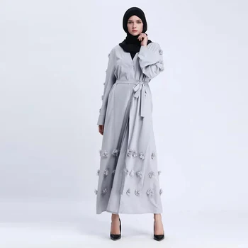 Eid Femei Cu Rochii Kimono Cardigan Dubai Hijab Rochie Musulman Jilbab-Ul Islamic Turc Îmbrăcăminte Caftan Caftan Halat De Islam Abayas Kleding