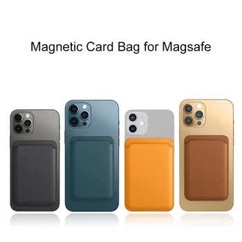 Masafe Bag Cardul pentru iPhone 12 Pro din Piele PU Magnetic Puternic Mag de Siguranță Caz pentru iPhone 12 Pro Max Mini Carte de Telefon Sac