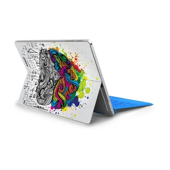 Stânga și Dreapta a Creierului Vinil Autocolant pentru Surface Pro 7 Pro X Laptop Decal Piele pentru Surface 2 Pro 5/6 Pro 3 4 Folie de Protectie