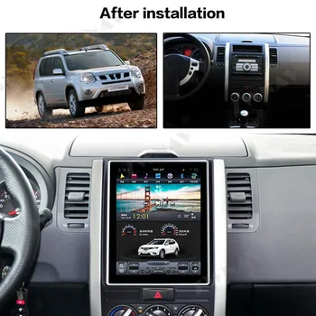 128GB Tesla Ecran Carplay Pentru Nissan X-trail 2007-2013 Android 9 Plătitor Audio Auto Stsreo Radio Recorder GPS Unitatea de Cap