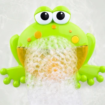 Baby Jucarii de Baie Haioase Bubble Frog Muzica Bubble Maker, Masina de Bule Baie, Cadă Jucarie Bubble Maker Săpun Mașină de Jucarii pentru Copii