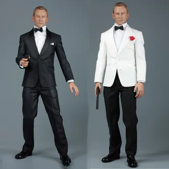 AFS A014 1/6 Scară James Bond 007 Royal Agent Secret Service Haine de sex Masculin Set Costum de 12 inch Figura de Acțiune Corpul Cosplay