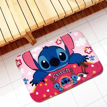 Desene animate Disney Lilio și Stitch Covor Copii Copii Baie Mat Decor Dormitor Covor Interior Podea Mat 38x58cm