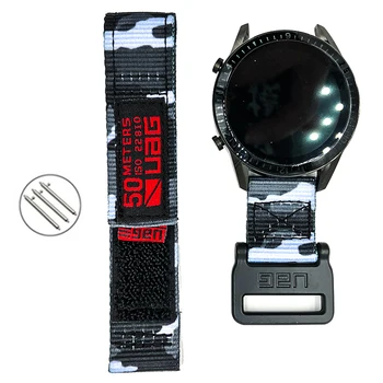 22 24 26 mm nylon sport trupa ceas pentru samsung Galaxy 46mm ceas 3 45mm curea bratara de grea S3 huawei GT2 pro 46mm buclă