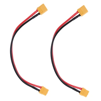 2 buc XT60/XT-60 Plug Duce Cablul 14awg Silicon Cablu pentru RC Lipo de Încărcare a Bateriei