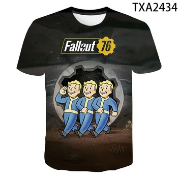 2020 Nou Fallout 3D Tricou Barbati Femei Copii Imprimate Topuri de Vara tricou Casual Mâneci Scurte Boy Fata de Copii Moda Cool Tee