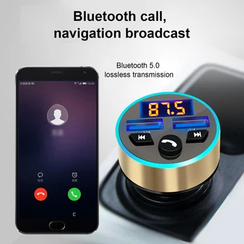 DC12V 24V Bluetooth MP3 Player QC3.1 Rapid de Încărcare Încărcător transmițător FM Tableta Smartphone GPS Telefon Alimentare Priza