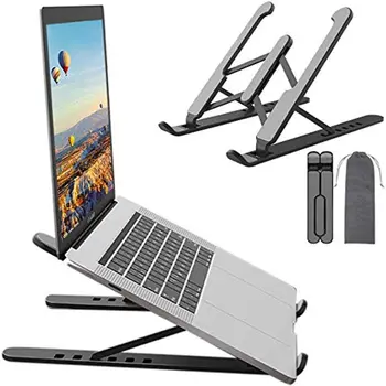 Pliabil Portabil Laptop Stand Bază de Sprijin Notebook Stand Pentru Macbook Pro Lapdesk Calculator PC Calculator Titular de Răcire Pad Coloană