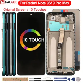 Pentru Xiaomi Redmi Nota 9 Ecran LCD Touch Ecran Înlocuire Pentru Xiaomi Redmi Nota 9 9 Pro/Max Display cu Rama 10 Tou