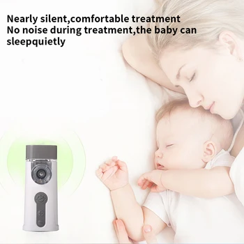 Mai nou Medicale Nebulizator Portabil Inhalator pentru Astm Pulverizator de Aer, Plus 3 pentru copii de îngrijire a sănătății usb mini Nebulizator Portabil