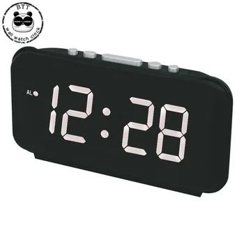 Un Număr mare Design Modern LED Ceas cu Alarmă Ceas de Masa Electronic Display Digital Luminos Birou Ceasuri de Decor Acasă