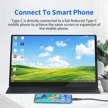 15.6 Inch monitor de gaming cu ecran Tactil lcd display 3840x2160 Portabil Monitor 4K pentru calculator zmeura Huawei Samsung G5 Macbook