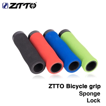 ZTTO 1Pair burete Rezistent la socuri Anti-Alunecare de BLOCARE, Mânere Ergonomice de proiectare pentru MTB Biciclete Pliante Biciclete BMX cu Bar Plug AG28