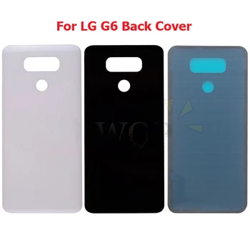 Pentru LG G6 Sticlă Baterie Capac Spate Capac Spate Ușă de Locuințe pentru LG G6 H870 H871 H872 H873 H870K LS993 US997 VS988 Piese de schimb
