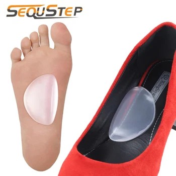 Silicon arc pad Semele Ortopedice ortezare tampoane magnetice suport arc corecție fallen arches pentru Femei pantofi Sandale Introduce