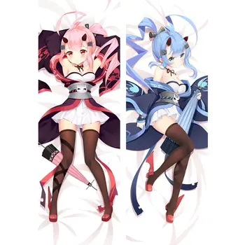 Joc Anime Azur Lane pernă Acoperă Azur Lane Dakimakura cazul Sexy fete 3D față-verso, lenjerie de Pat Îmbrățișându Corp față de pernă AL02A