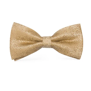 Hi-Cravată de Moda de Lux de Afaceri de Aur Nunta Papioane pentru Barbati Prooch Pătrat de Buzunar Butoni Set de Mătase Papion Cravata pentru Nunta