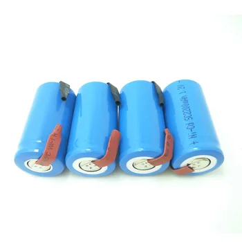 1.2 V 2200mAh NI-CD SC Acumulator Pentru bormasina Electrica SUBC Batteria Pentru Șurubelniță Celulă cu Fila 15 Piese Incluse