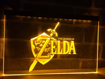 LH040 - Legend of Zelda Joc Video LED Lumina de Neon Semn decor acasă meserii