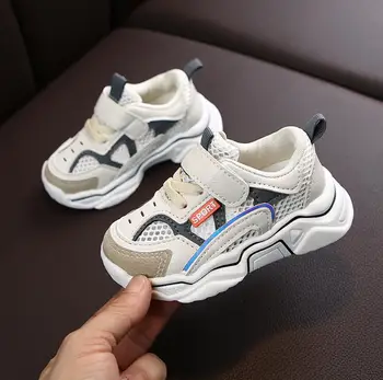 Copii Pantofi Copii Băieți Fete Adidasi Casual 1 2 3 4 Ani Respirabil Copilul Copil Sport Formatori Aer Ochiurilor De Plasă