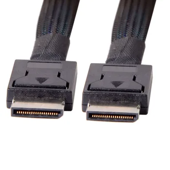 Jimier OCuLink SFF-8611 să OCuLink PCIe, PCI-Express SFF-8611 4i SSD de Date Active Extinderea Cablu 50cm