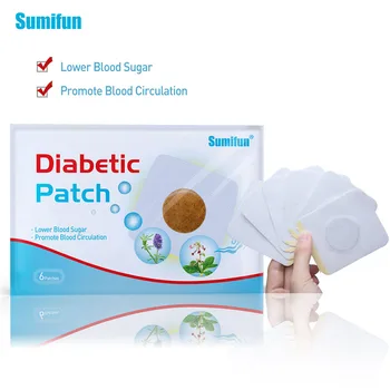 Sumifun 30pcs/5bags Diabetică Patch Chineză pe bază de Plante Ipsos Stabilizează Nivelul de Zahăr din Sânge mai mici de Glucoză din Sânge de Zahăr Echilibru Autocolant