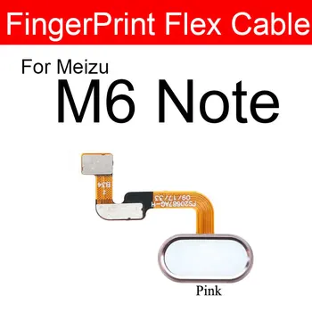 Touch ID Senzor de Amprentă digitală Cablu Flex Pentru Meizu Meilan S6 M6 M6s M6T Nota Butonul Return Flex Cablu de Reparare Inlocuire